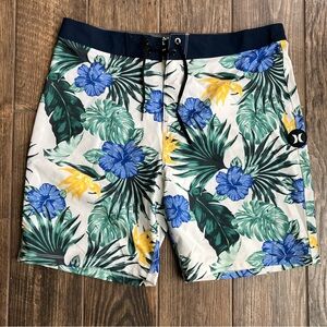 Men Hurley Swim Trunks Size 34